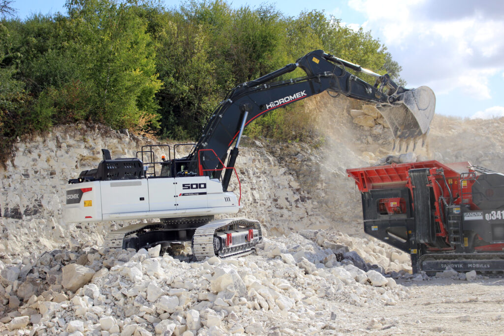 Excavadora Sobre Orugas Hidromek Hmk Lchd H Euromateriales