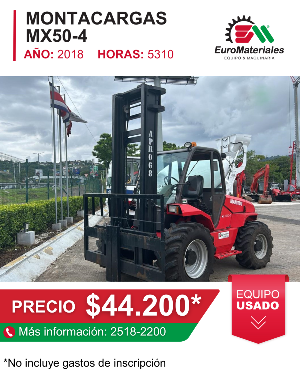 Montacargas Manitou MX50-4