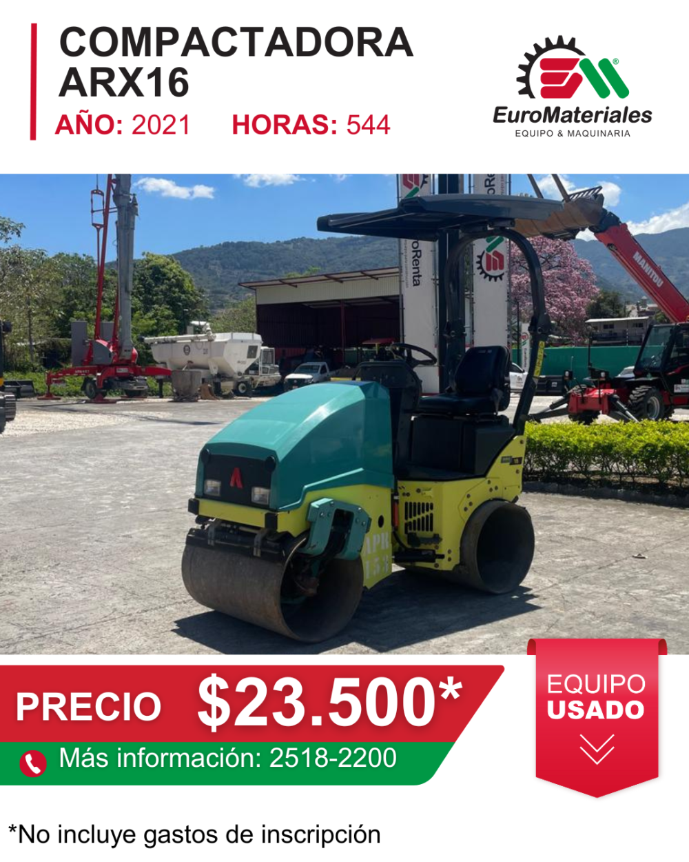 Compactadora Manitou ARX16