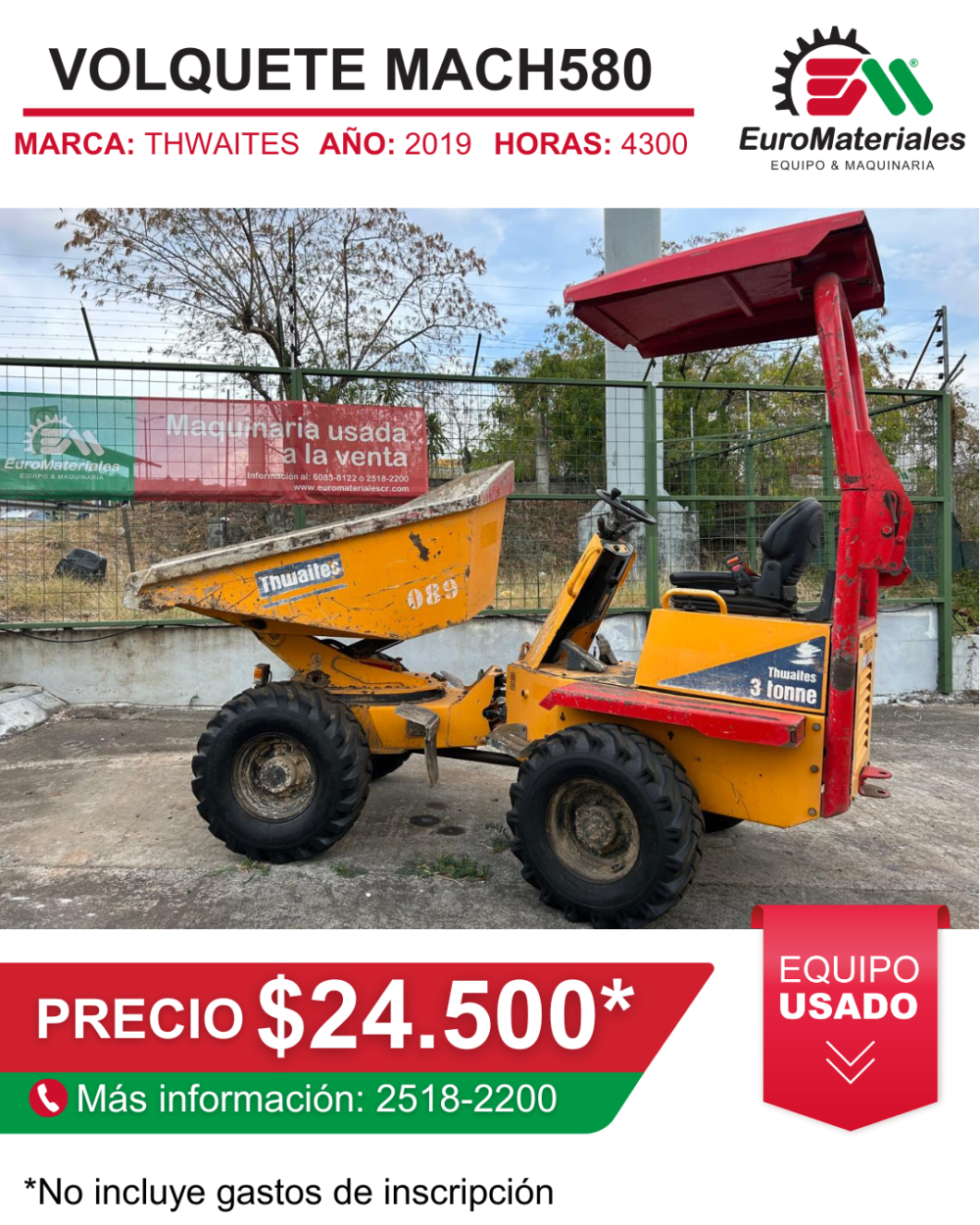 Volquete MACH580