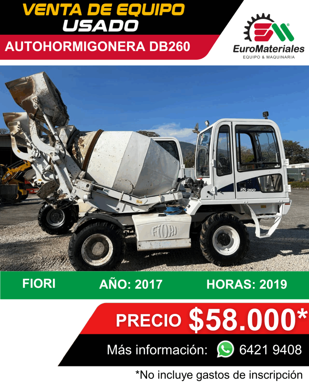 Autohormigonera DB260