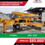 Distribuidora para concreto marca ATABEY