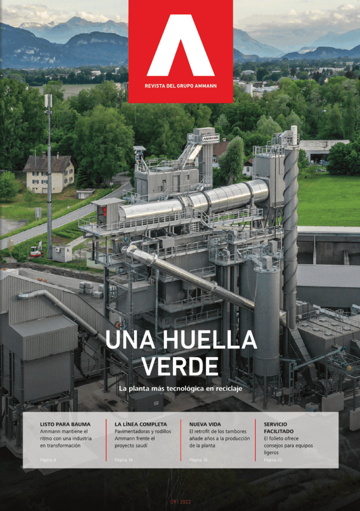 Una nueva edición de la Revista del Cliente AMMANN está disponible