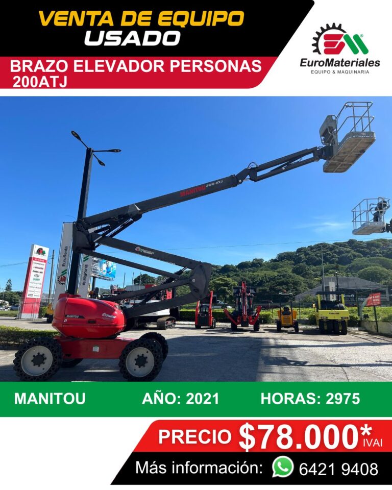 BRAZO ELEVADOR DE PERSONAS 200ATJ