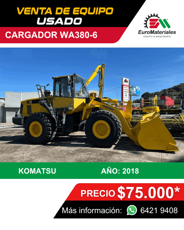Cargador WA380-6