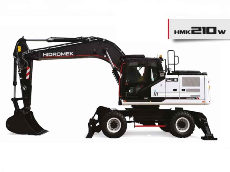 Excavadora sobre llantas HIDROMEK HMK210W-H4