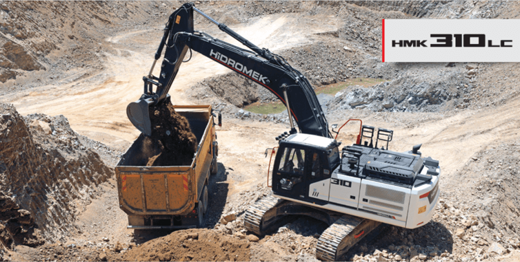 Excavadora sobre orugas HIDROMEK HMK310LC-H4