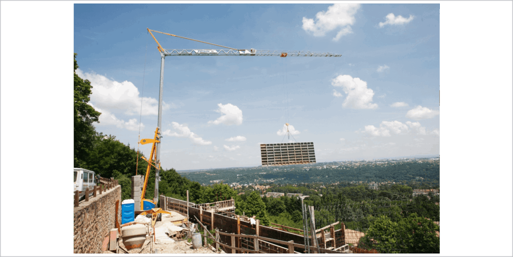 Grúa telescópica auto montante IGO M14