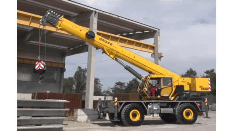 Grúas telescópicas RT550E