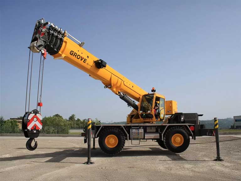 Gruas telescopicas RT550E