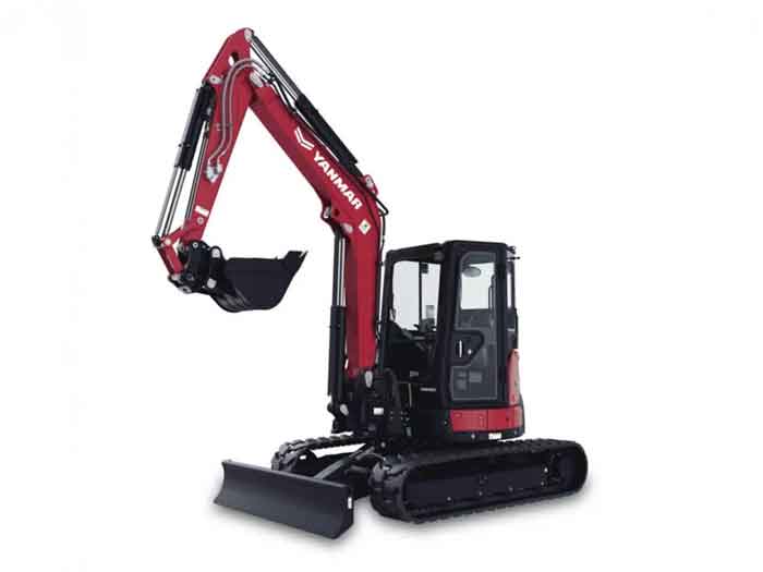 Miniexcavadora YANMAR ViO55 (cabina abierta)