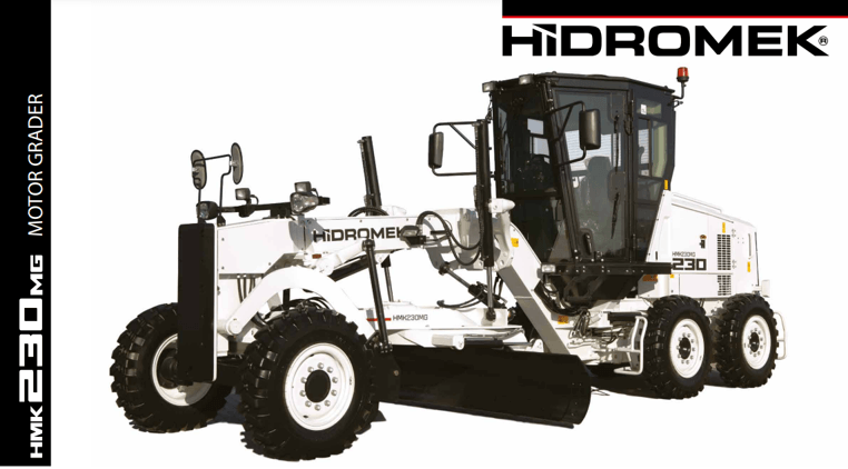 Motoniveladora HIDROMEK HMK230 MG