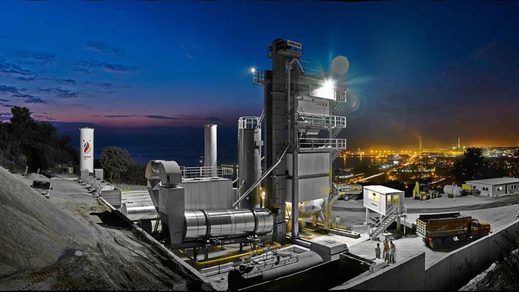 Planta de asfalto AMMANN ABA 100-340 UNIBATCH