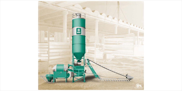 Planta para concreto de brazo rascante ORU BTK1500P