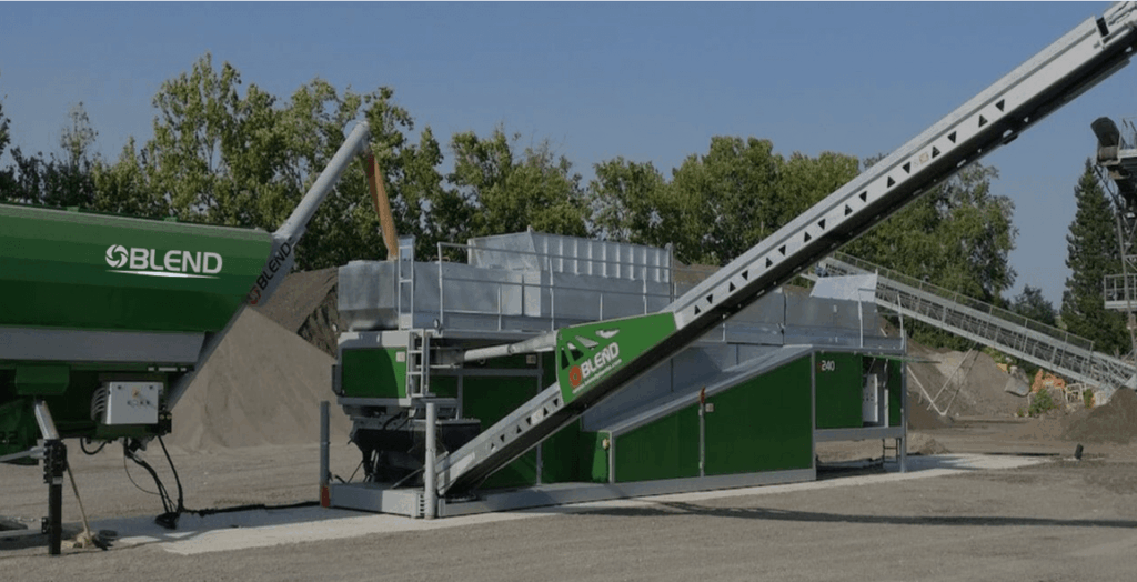 Planta para producción de concreto y base estabilizada, modelo A240