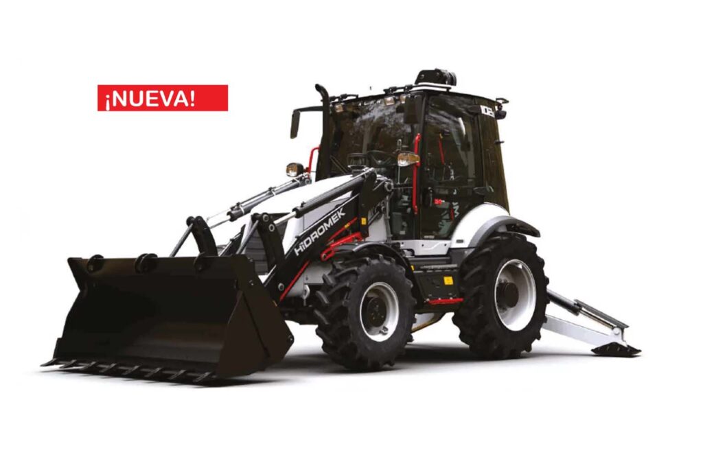 Retroexcavadora HIDROMEK HMK102B ALPHA -K4 (Brazo retroexcavador con extensión)