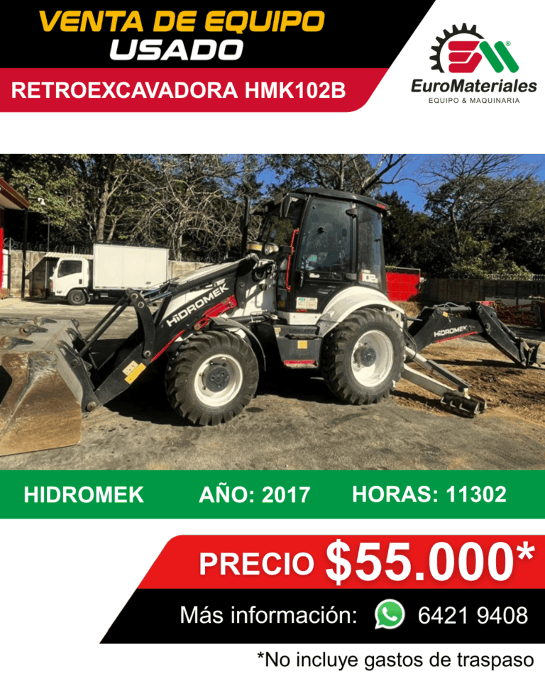 Retroexcavadora HMK102B