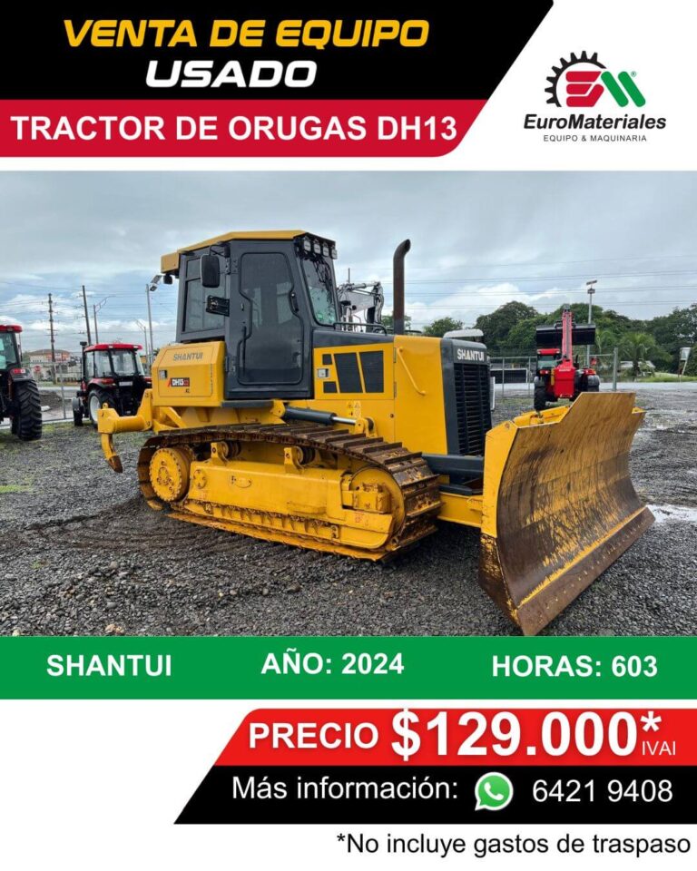 TRACTOR DE ORUGAS DH13