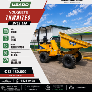 VOLQUETE USADO THWAITES 2020