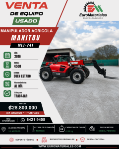 MANIPULADOR AGRICOLA USADO MANITOU
