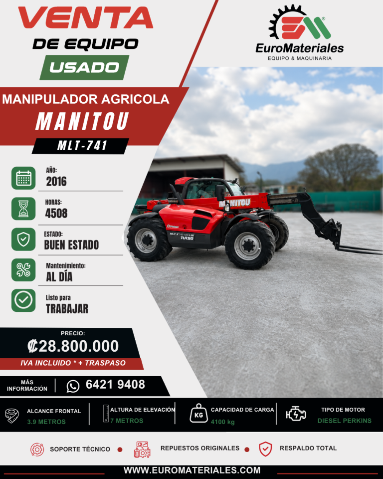 MANIPULADOR AGRICOLA USADO MANITOU