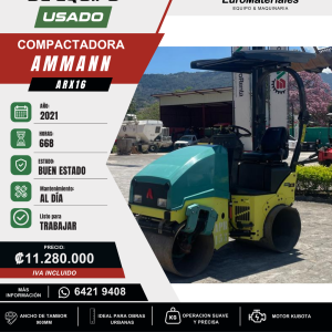 COMPACTADORA USADA AMMANN 2021