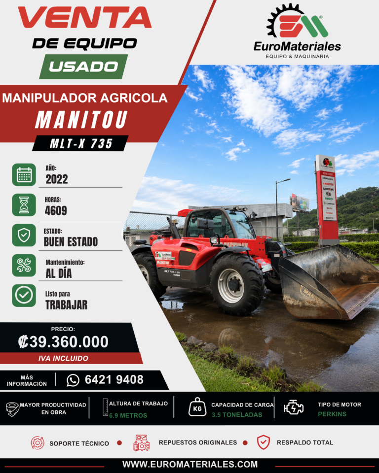 MANIPULADOR AGRICOLA USADO MANITOU