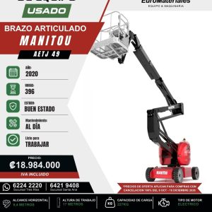 BRAZO ARTICULADO AETJ49 MANITOU USADO