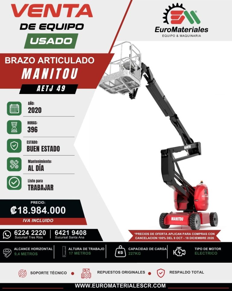 BRAZO ARTICULADO AETJ49 MANITOU USADO
