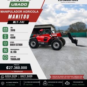 MANIPULADOR AGRICOLA MANITOU USADO