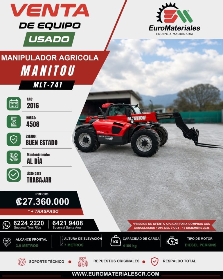 MANIPULADOR AGRICOLA MANITOU USADO