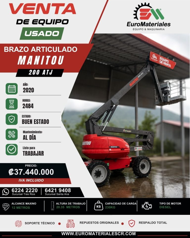BRAZO ARTICULADO 200ATJ USADO 2020
