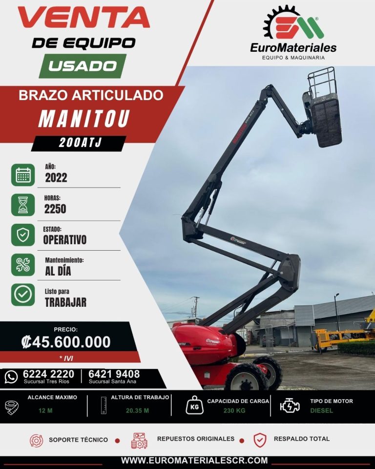 BRAZO ARTUCULADO USADO 200 ATJ