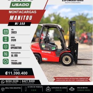 MONTACARGAS MI35 D MANITOU USADO 2023