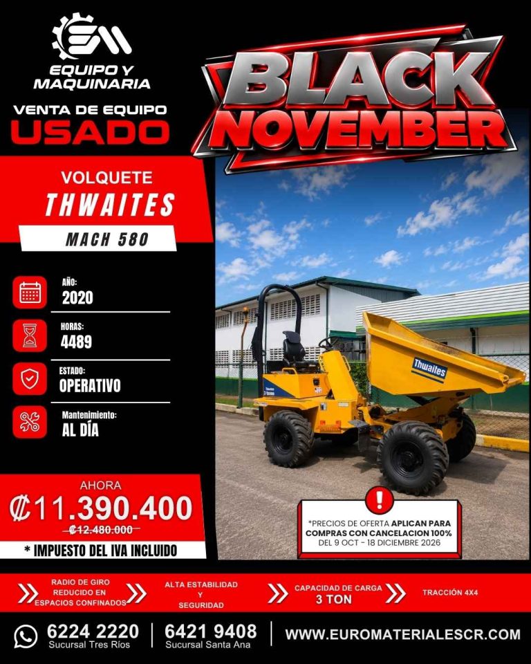VOLQUETE USADO THWAITES MACH 580 2020